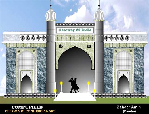 online training commercial art designing sample